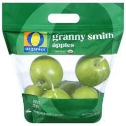 O Organics Apples Granny Smith - 2 Lb