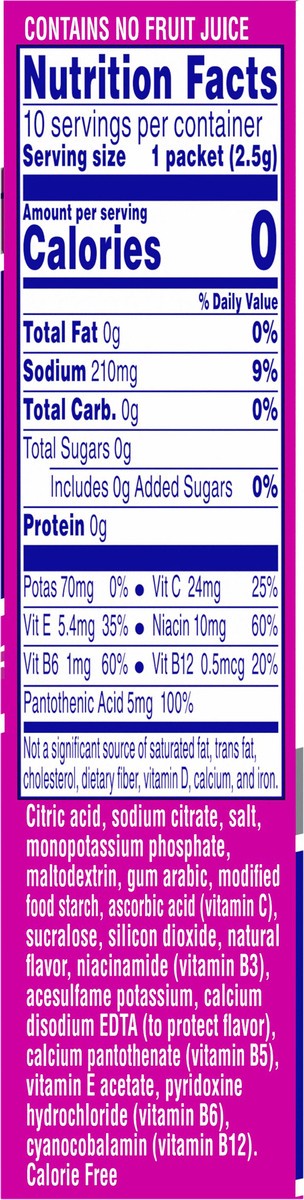 slide 6 of 9, Propel Water Beverage Mix With Electrolytes Berry - 10-0.08 Oz, 10-.08o