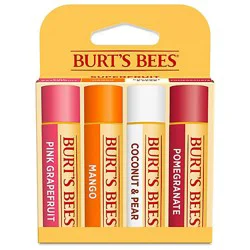 Burt's Bees Superfruit 100% Natural Origin Moisturizing Lip Balm Variety Pack - 4 Count