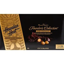 Hawaiian Host Box Dark Chocolate - 7 Oz