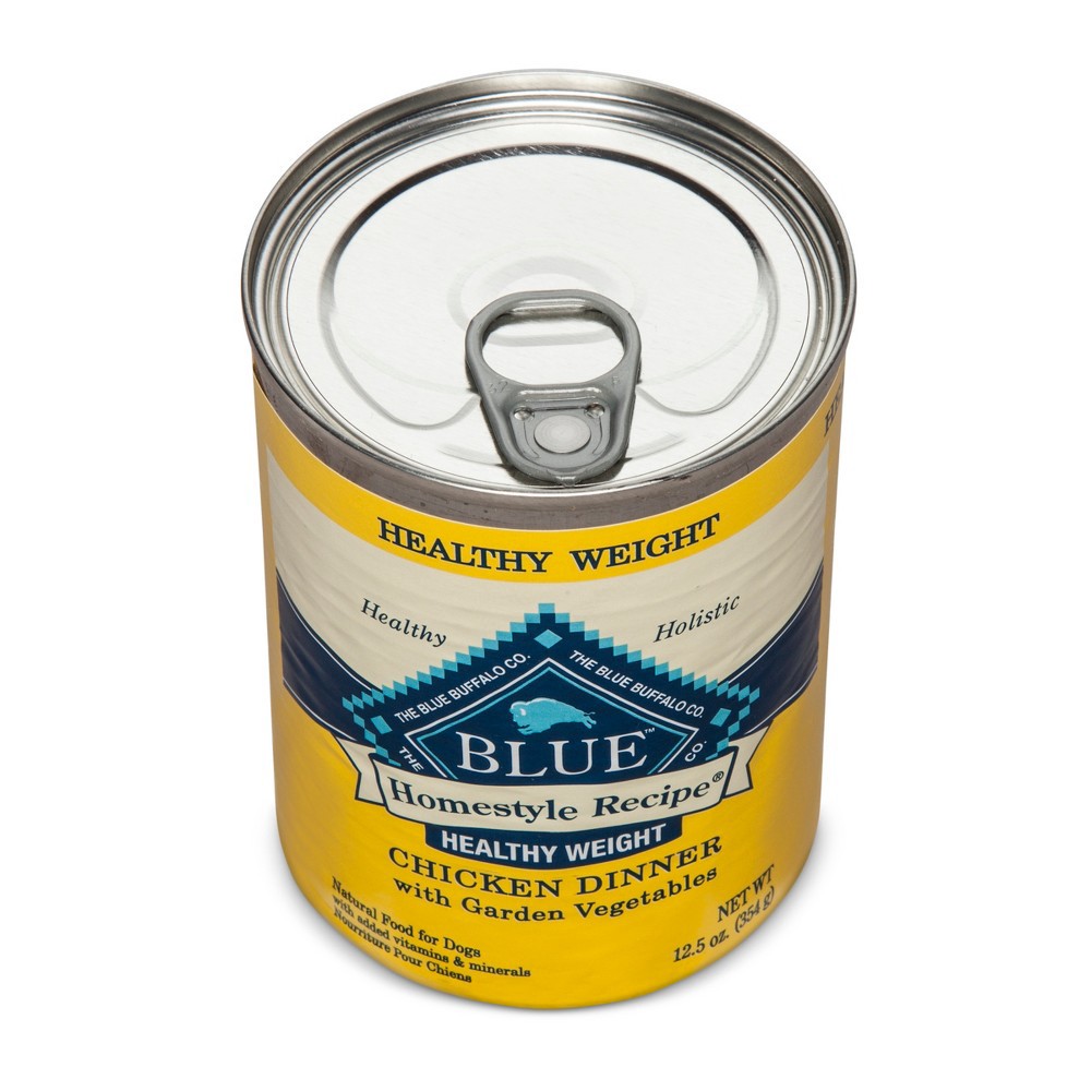 slide 2 of 2, Blue Buffalo Homestyle Recipe Natural Adult Healthy Weight Wet Dog Food with Chicken Flavor - 12.5oz, 12.5 oz