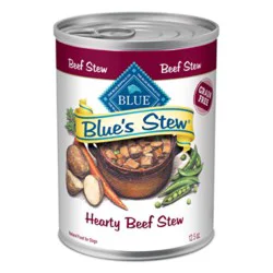 Blue Buffalo Blue's Stew Hearty Beef Stew Wet Dog Food In Can - 12.5 Oz