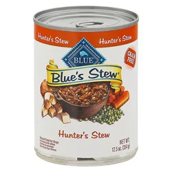 Blue Dog Food Blues Stew Grain Free Stew Hunters Can - 12.5 Oz