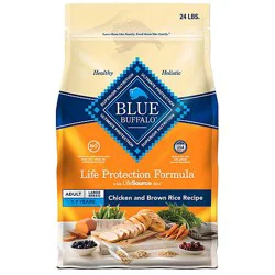 Blue Buffalo Life Protection Formula Large Breed Dry Dog Food Chicken & Brown Rice Recipe - 24 Lb