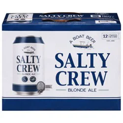 Coronado Brewing Salty Crew Blonde Ale Cans - 12-12 Oz