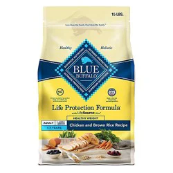Life Protection Formula Natural Adult Healthy Weight Dry Dog Food Chicken And Brown Rice - 15 Lb