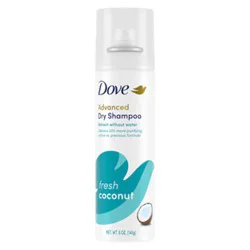 Dove Care Between Washes Dry Shampoo Fresh Coconut - 5 Oz