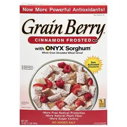 Silver Palate Grain Berry Cereal Cinnamon Frosted Shredded Wheat - 16 Oz