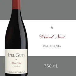 Joel Gott California Pinot Noir Red Wine 13.9% Abv Bottle - 750 Ml