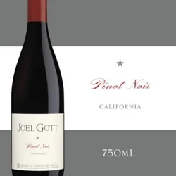 Joel Gott California Pinot Noir Red Wine 13.9% Abv Bottle - 750 Ml