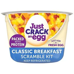Just Crack An Egg All American Scramble Breakfast Bowl Kit Cup - 3 Oz