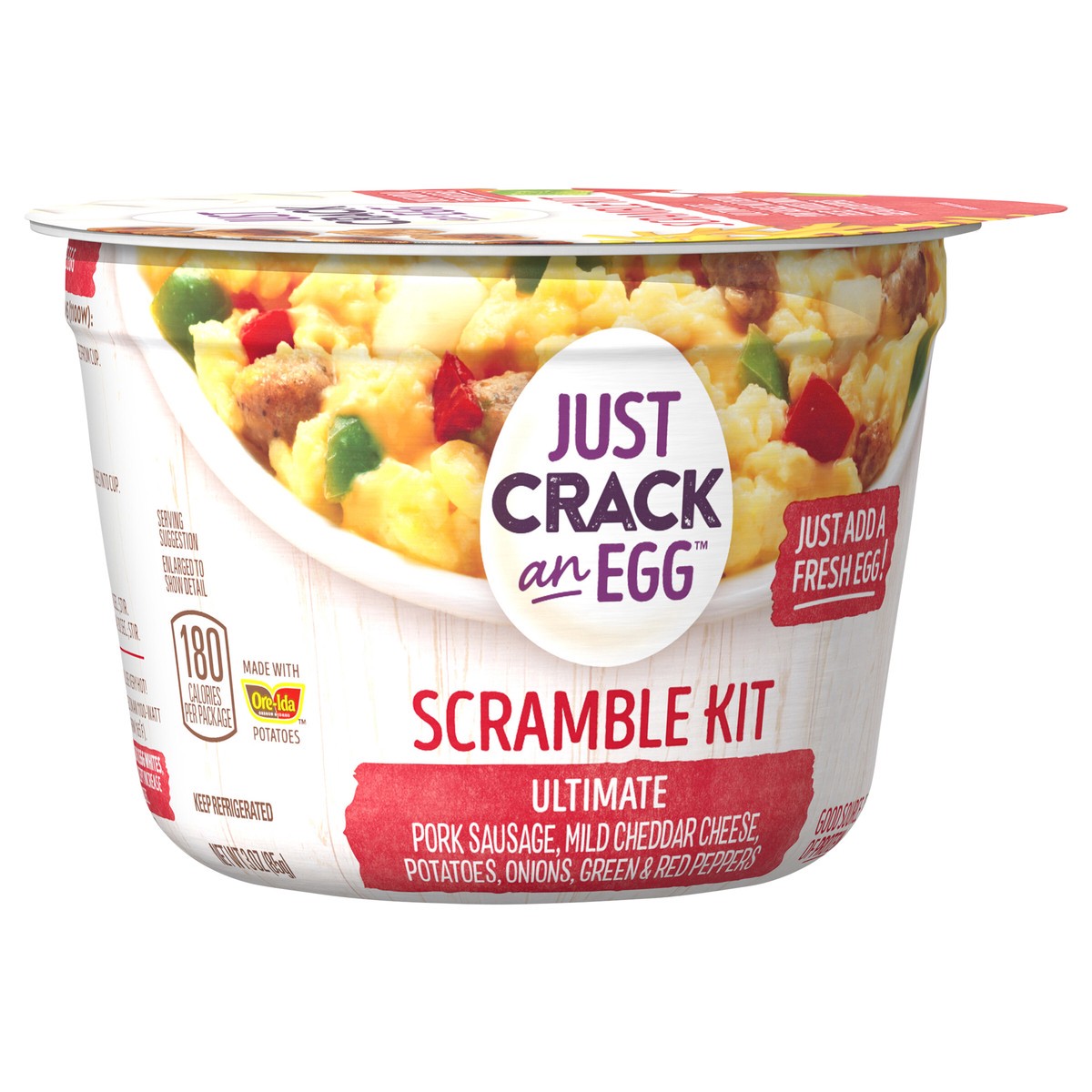 slide 3 of 12, Just Crack An Egg Ultimate Sausage Scramble Kit - 3 Oz, 3 oz