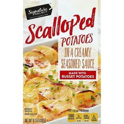 Signature Select Scalloped Potatoes - 4.7 Oz