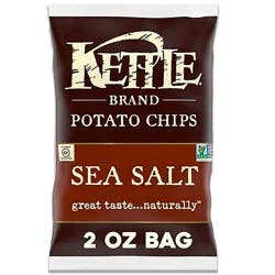 Kettle Brand Sea Salt Kettle Potato Chips - 2 Oz