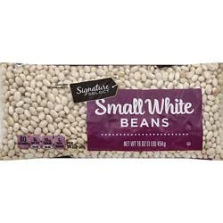 Signature Select Beans White Small Dry - 16 Oz