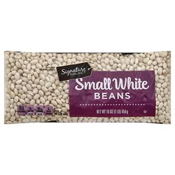 Signature Select Beans White Small Dry - 16 Oz