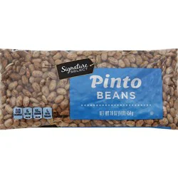 Signature Select Beans Pinto Dry - 16 Oz