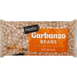 Signature Select Beans Garbanzo - 16 Oz