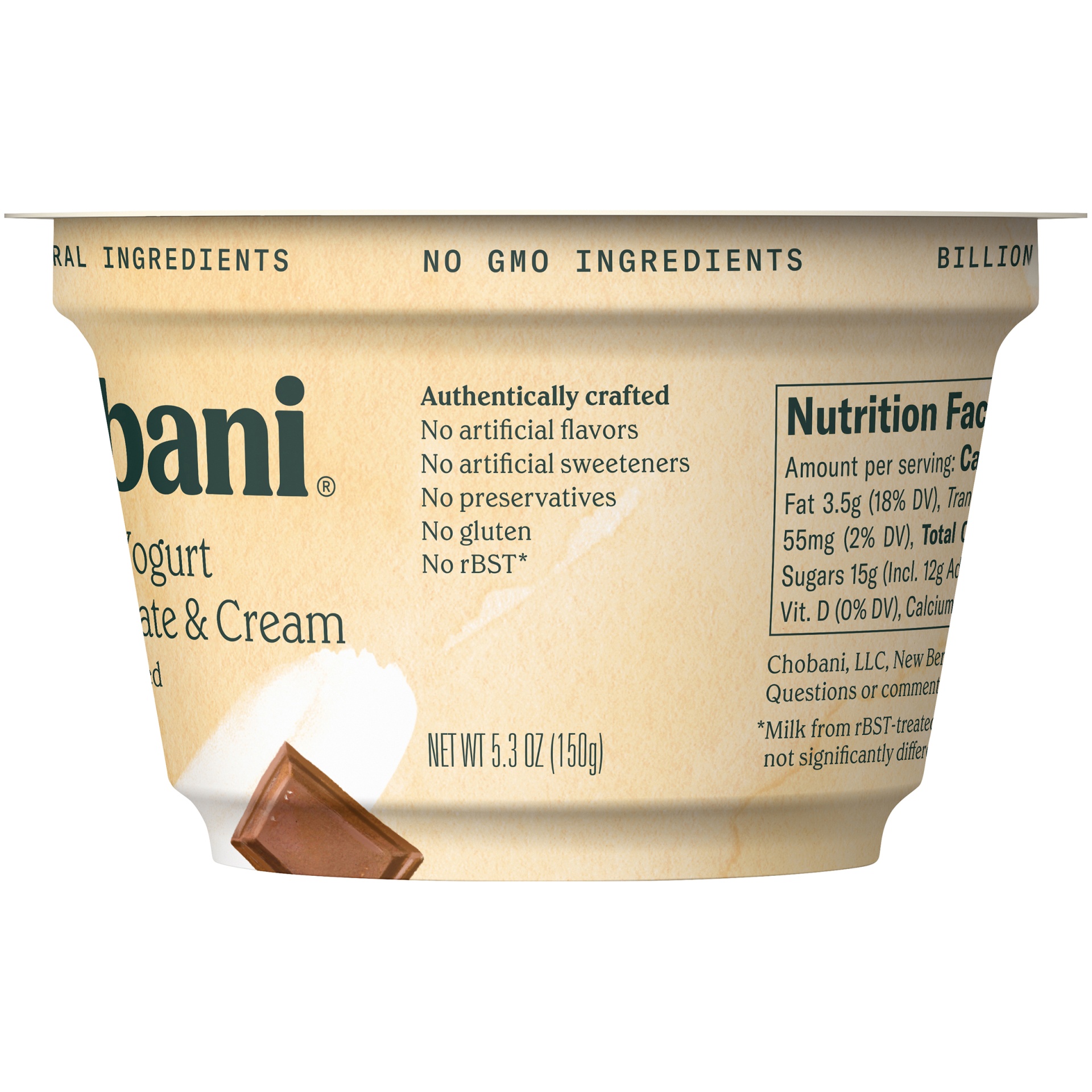 slide 3 of 7, Chobani Vanilla Chocolate Chunk Blended Greek Yogurt, 5.3 oz