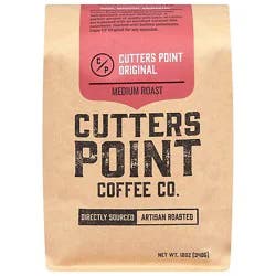 Cutters Point Original Whole Bean Coffee - 12 Oz