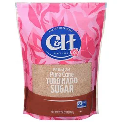 C&h Demerara Cane Sugar - 2 Lb