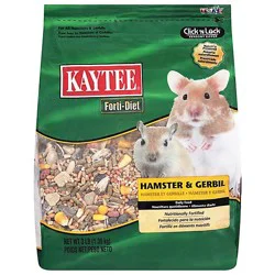 Kaytee Forti-Diet Pet Food Hamster & Gerbil Bag - 3 Lb