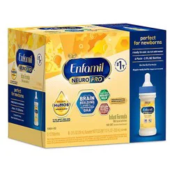 Enfamil Neuropro Infant Formula - Ready To Use Liquid Nursette Bottles- 6 X 2 Fl Oz