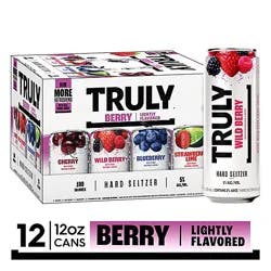 Truly Hard Seltzer Berry Variety Pack In Cans - 12-12 Fl. Oz.
