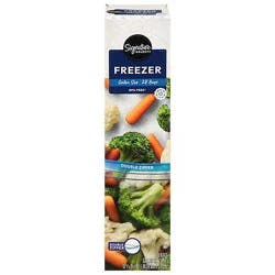 Signature Select Bags Freezer Click & Lock Double Zipper Gallon - 28 Count