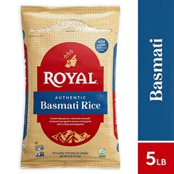 Royal Rice White Basmati - 5 Lb