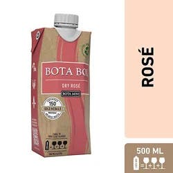 Bota Mini Dry Rose Wine - 500 Ml