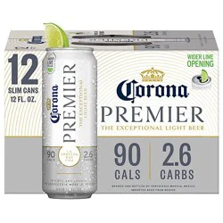 Corona Premier Mexican Lager Light Beer Cans 4.0% Abv Multipack - 12-12 Fl. Oz.