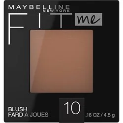 Maybelline Fit Me Blush Lightweight Long-Lasting Blush Face Makeup Buff - 0.16 Oz
