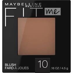 Maybelline Fit Me Blush Lightweight Long-Lasting Blush Face Makeup Buff - 0.16 Oz