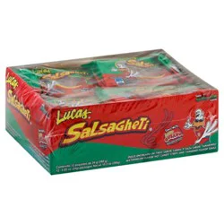 Lucas Salsagheti Hot Candy Watermelon 12 Count - 10.2 Oz
