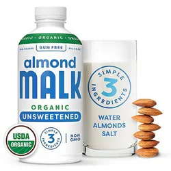 Malk Unsweetened Almond Milk - 28 Oz