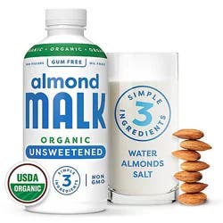 Malk Unsweetened Almond Milk - 28 Oz