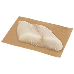 Seafood Service Counter Fish Halibut Steak Fresh - 1.00 Lb