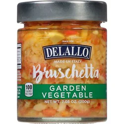 Delallo Vegetable Bruschetta - 7.05 Oz