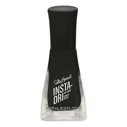 Sally Sh Insta Dri Black To Black - .31 Fl. Oz.