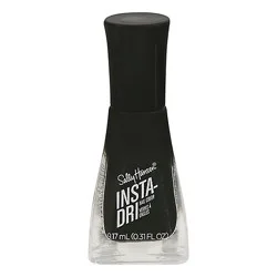 Sally Sh Insta Dri Black To Black - .31 Fl. Oz.