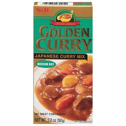 S&b Golden Curry Mx Med - 3.2 Oz