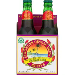 Reeds Stronger Ginger Beer - 4-12 Fl. Oz.