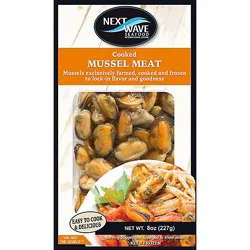 Next Wave Seafood Cooked Mussel Meat - 8 Oz