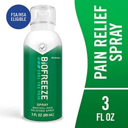 Biofreeze Menthol Pain Relieving Spray - 3 Fl. Oz.