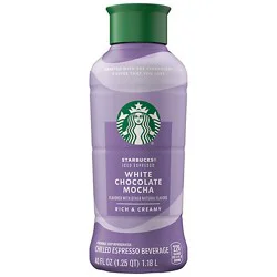 Starbucks Iec White Chocolate Mocha - 40 Fl. Oz.