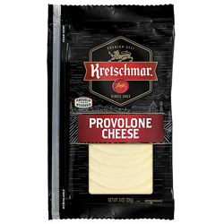 Kretschmar Premium Deli Pre Sliced Provolone Cheese - 8 Oz