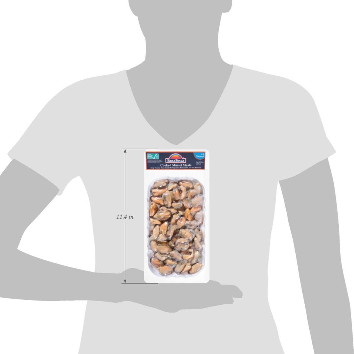 slide 6 of 12, Panapesca Mussel Meats - 8 Oz, 8 oz