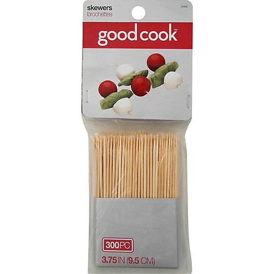 slide 1 of 1, Good Cook Cocktail Bamboo Skewer 300 Count - Each, 1 ct