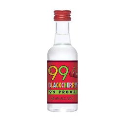 99 Brand Black Cherries Liqueur 99 Proof In Bottle - 50 Ml